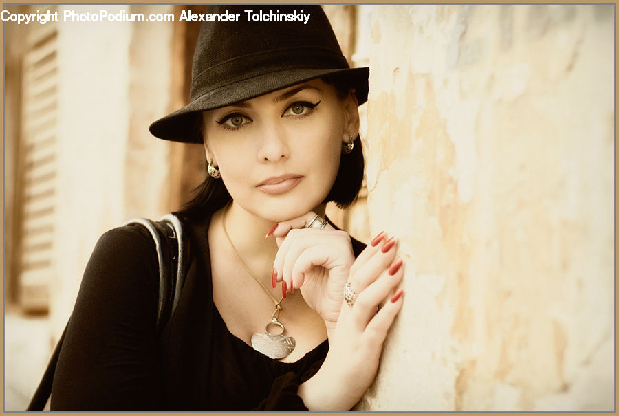 People, Person, Human, Female, Girl, Woman, Cowboy Hat