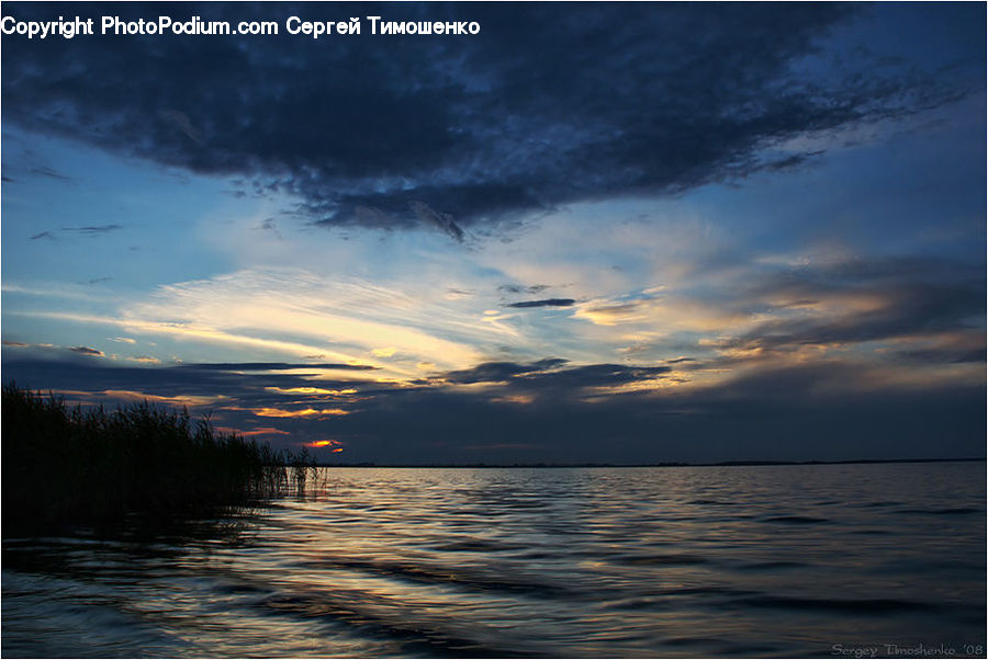 Azure Sky, Cloud, Outdoors, Sky, Ripple, Water, Ocean