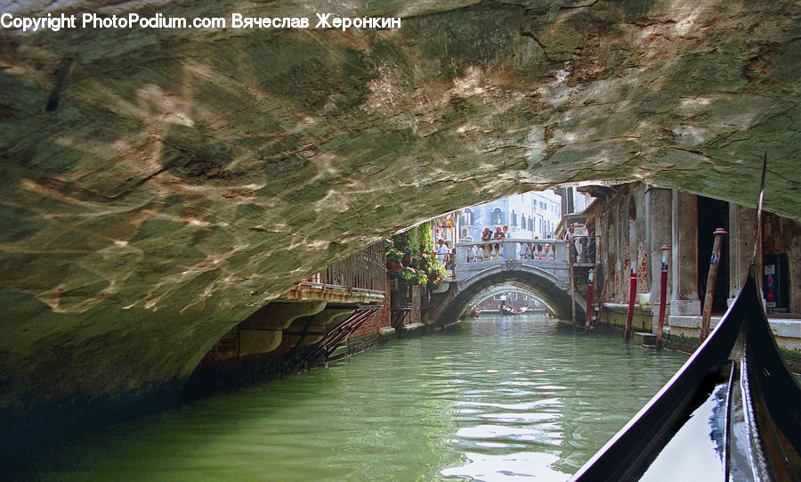 Canal, Outdoors, River, Water, Boat, Gondola, Architecture