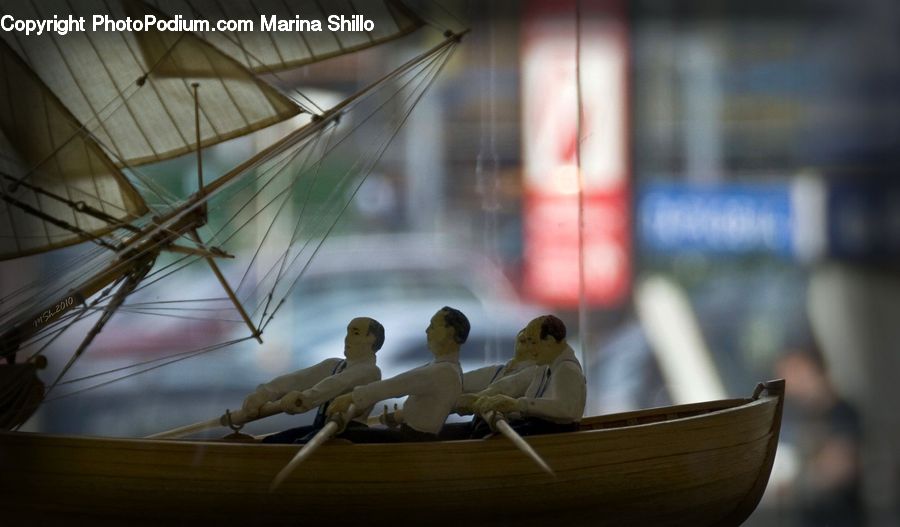 Incense, Teddy Bear, Toy, Boat, Dinghy, Art, Sculpture