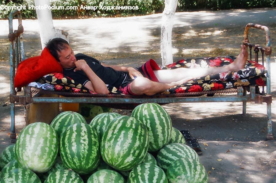 Fruit, Watermelon, People, Person, Human, Tubing, Water
