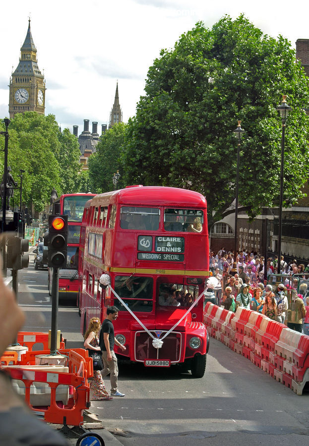 Bus, Vehicle, Double Decker Bus, Carnival, Crowd, Festival, Parade