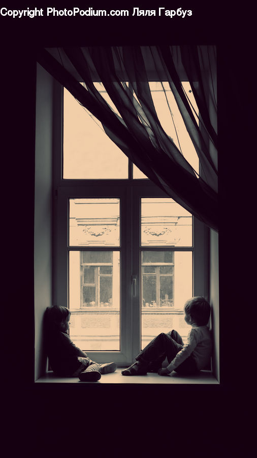 People, Person, Human, Window, Baby, Child, Kid