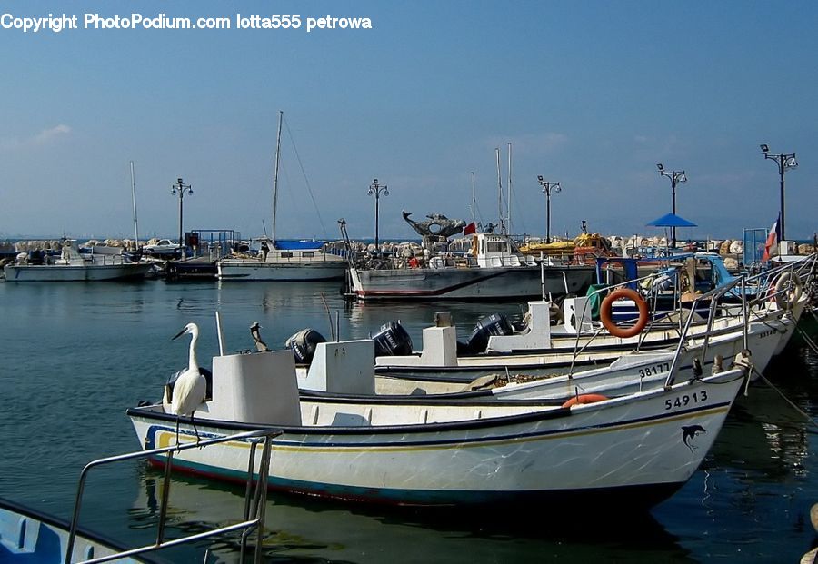 Boat, Watercraft, Dock, Landing, Pier, Yacht, Port