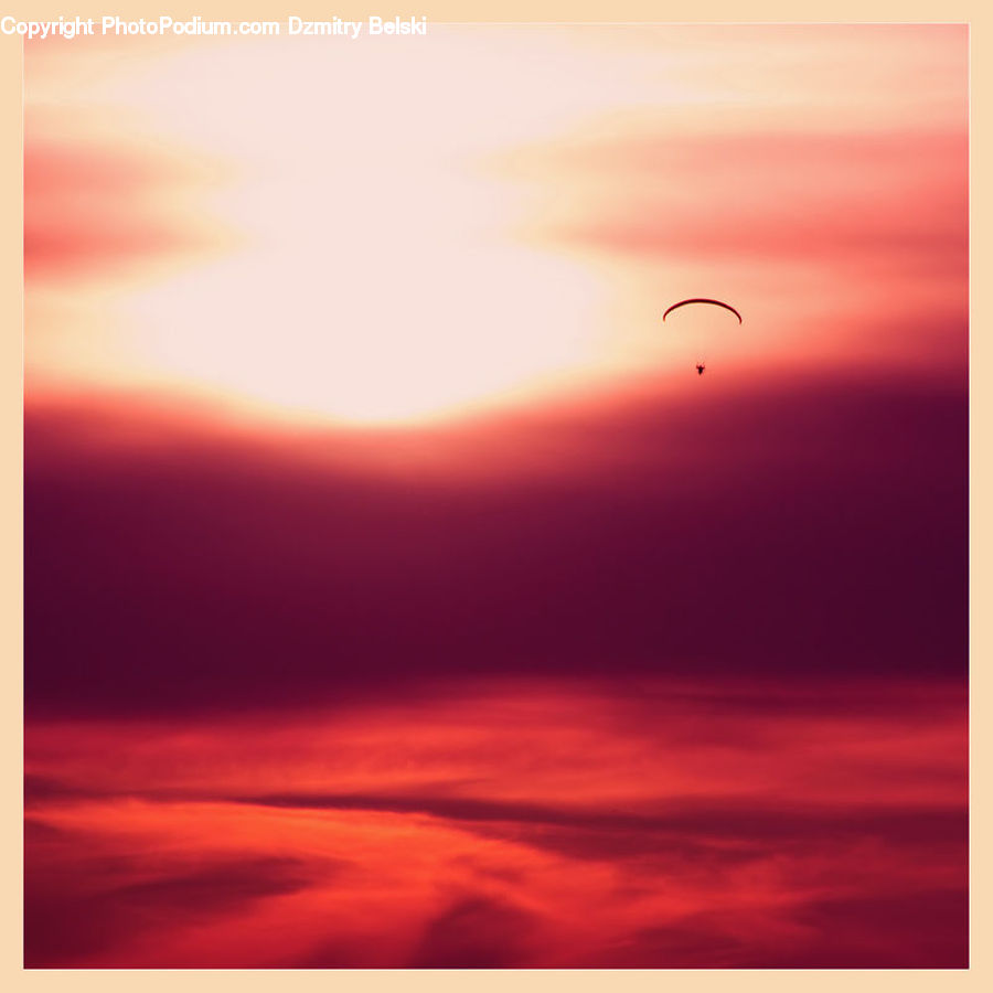 Dawn, Dusk, Red Sky, Sky, Sunrise, Sunset