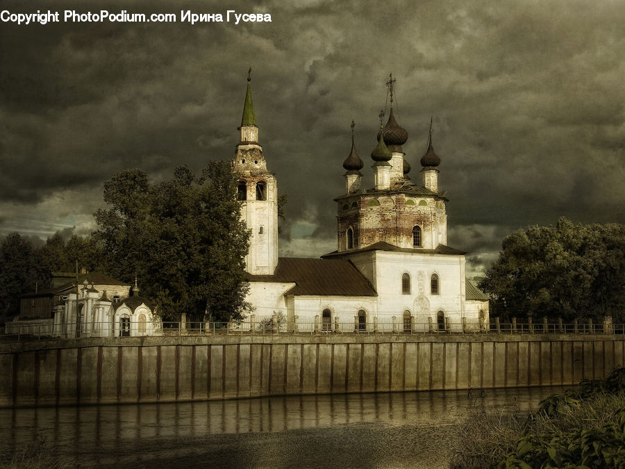 Architecture, Housing, Monastery, Castle, Fort, Building, Villa