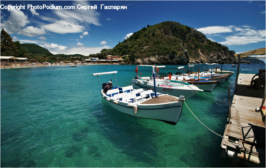 Boat, Watercraft, Dock, Landing, Pier, Yacht, Coast