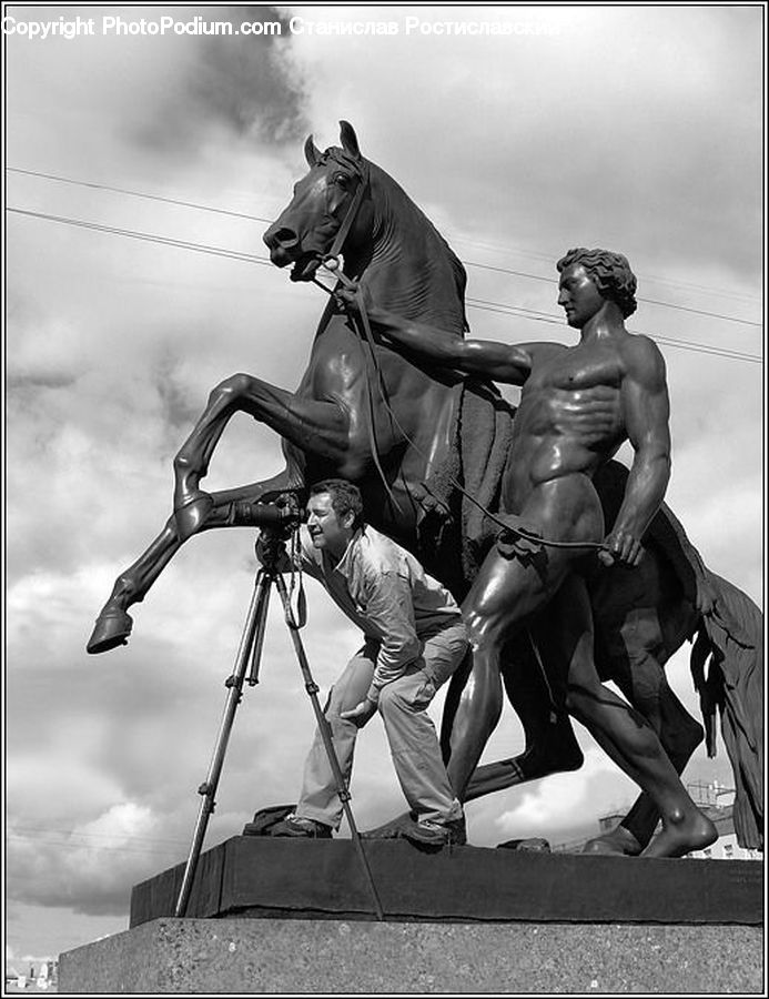 People, Person, Human, Animal, Horse, Mammal, Art