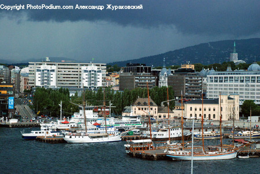Boat, Watercraft, Yacht, Harbor, Port, Waterfront, Dock