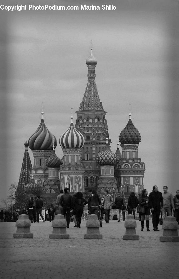 People, Person, Human, Architecture, Tower, Cathedral, Church
