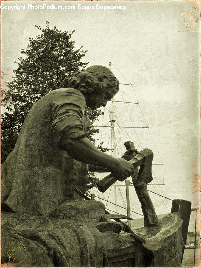 Art, Sculpture, Statue, Modern Art, Anubis