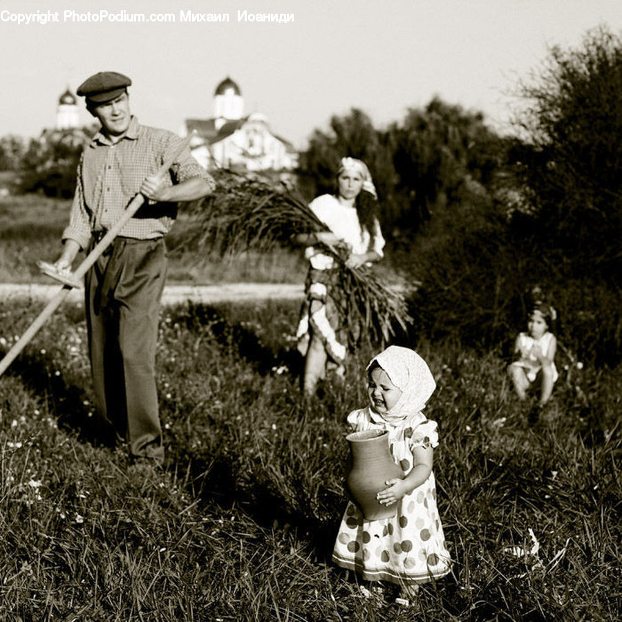 People, Person, Human, Cap, Hat, Sun Hat, Garden