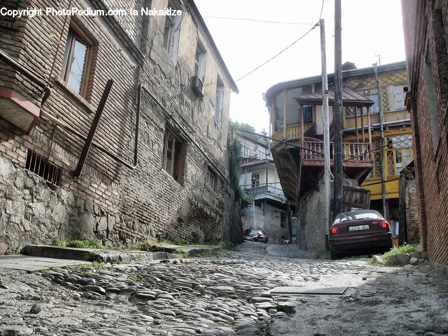 Cobblestone, Pavement, Walkway, Rubble, Alley, Alleyway, Road