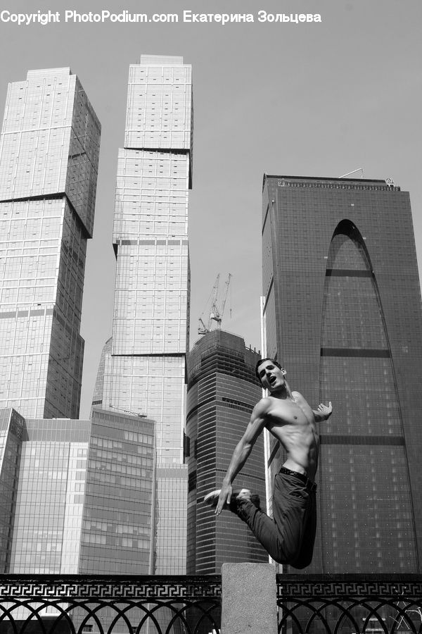 People, Person, Human, Architecture, City, Downtown, High Rise