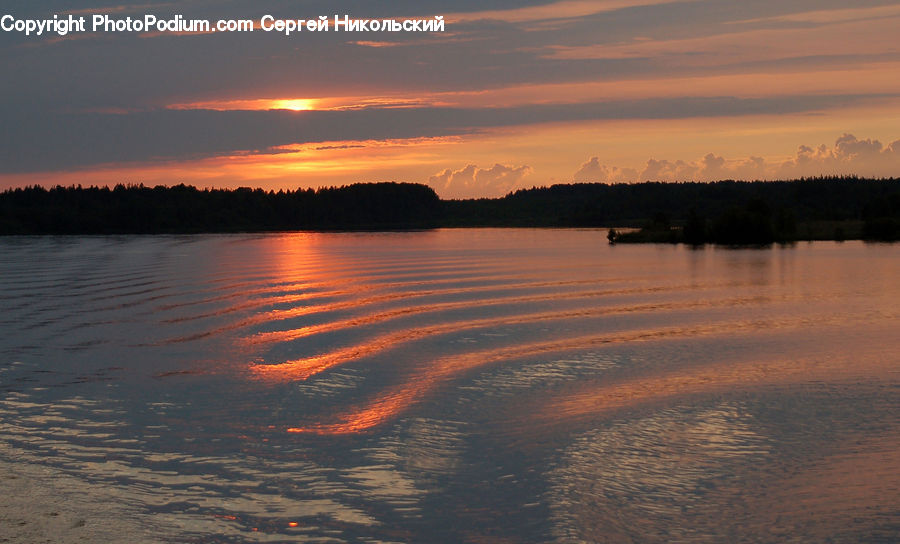 Dawn, Dusk, Red Sky, Sky, Sunrise, Sunset, Outdoors