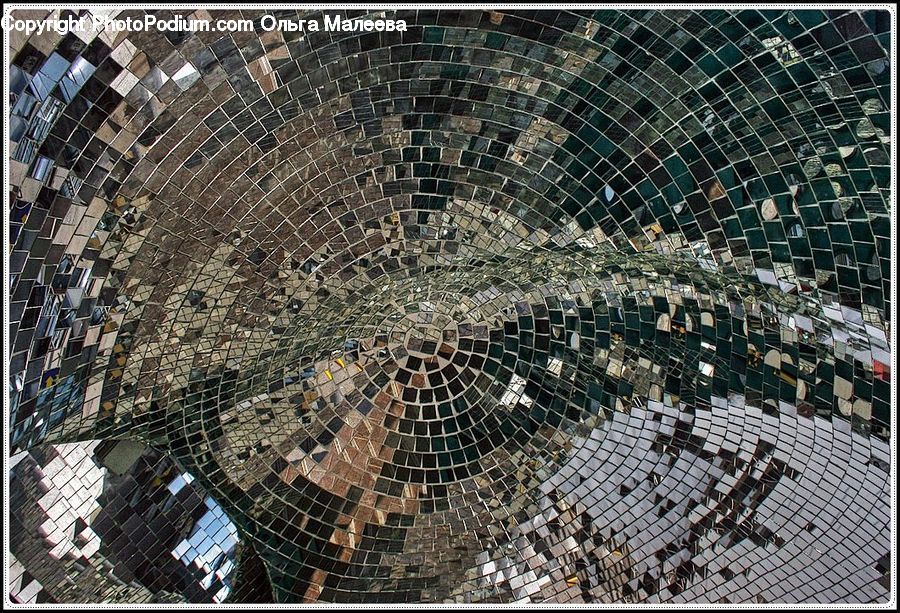 Art, Mosaic, Tile, Collage, Poster, Building, City