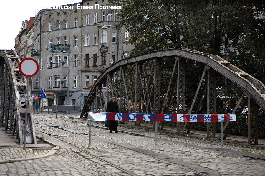 Canopy, Cobblestone, Pavement, Walkway, Train, Vehicle, Road