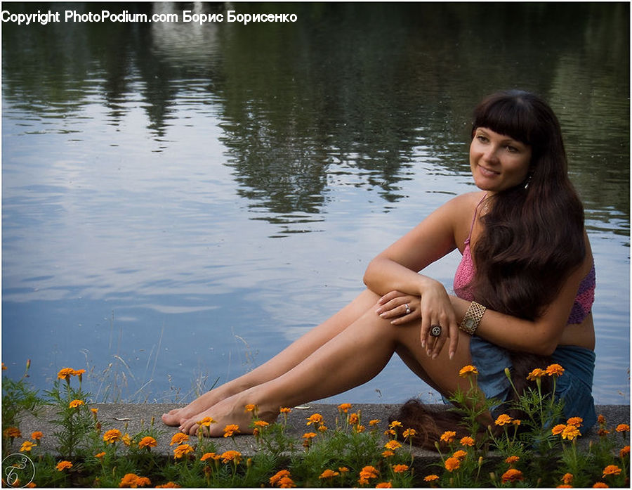 Human, People, Person, Plant, Potted Plant, Female, Girl