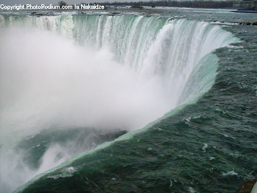 Outdoors, River, Water, Waterfall, Sea, Sea Waves, Coast