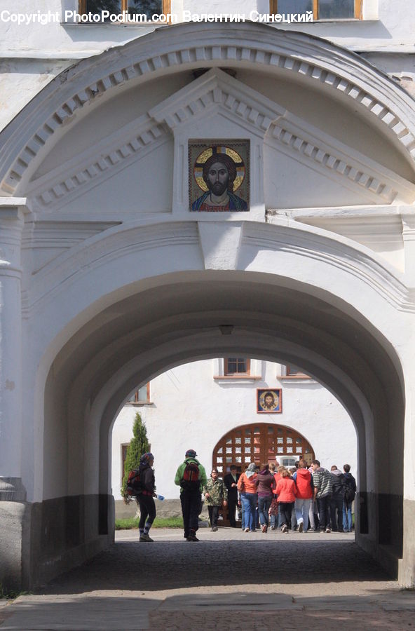 People, Person, Human, Arch, Leisure Activities, Walking, Architecture