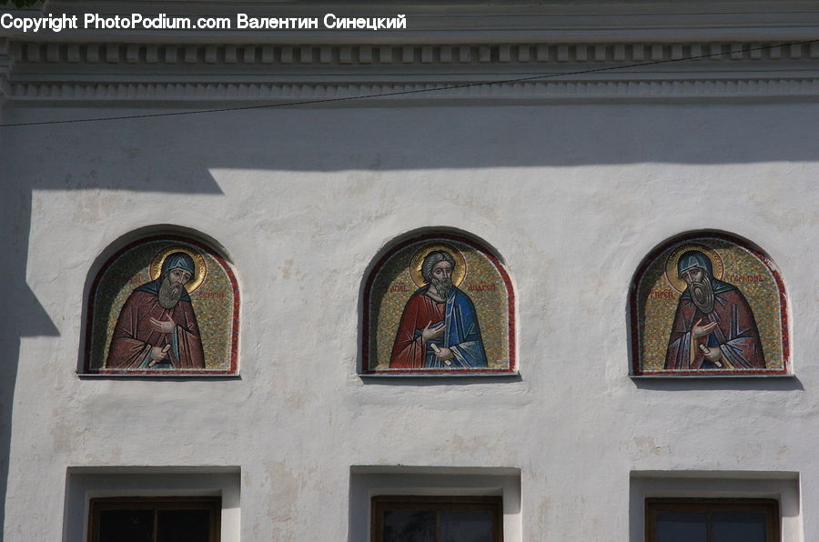 Art, Mosaic, Tile, Architecture, Shrine, Temple, Worship