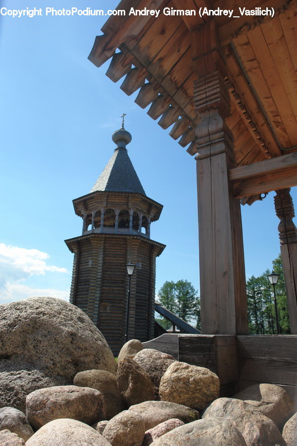 Architecture, Bell Tower, Clock Tower, Tower, Rock, Column, Pillar