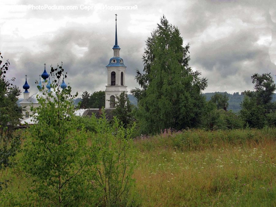 Architecture, Bell Tower, Clock Tower, Tower, Landscape, Nature, Scenery