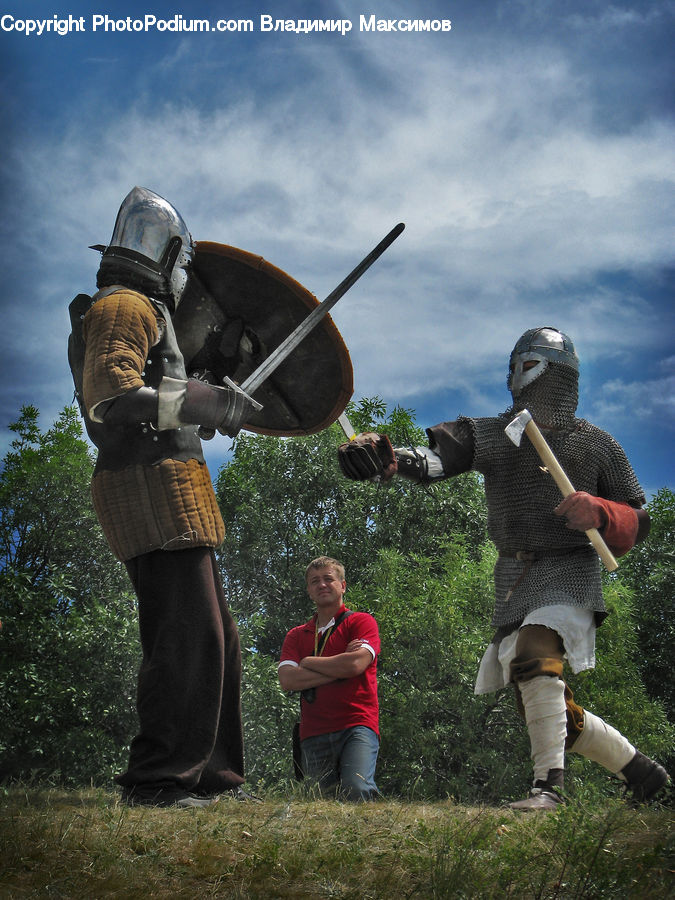 Human, People, Person, Forest, Vegetation, Outdoors, Armor