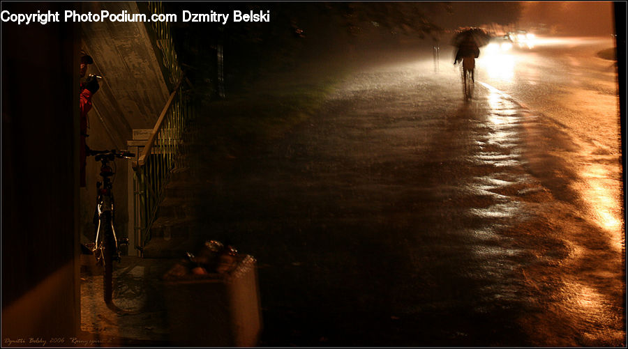 People, Person, Human, Bicycle, Bike, Vehicle, Banister