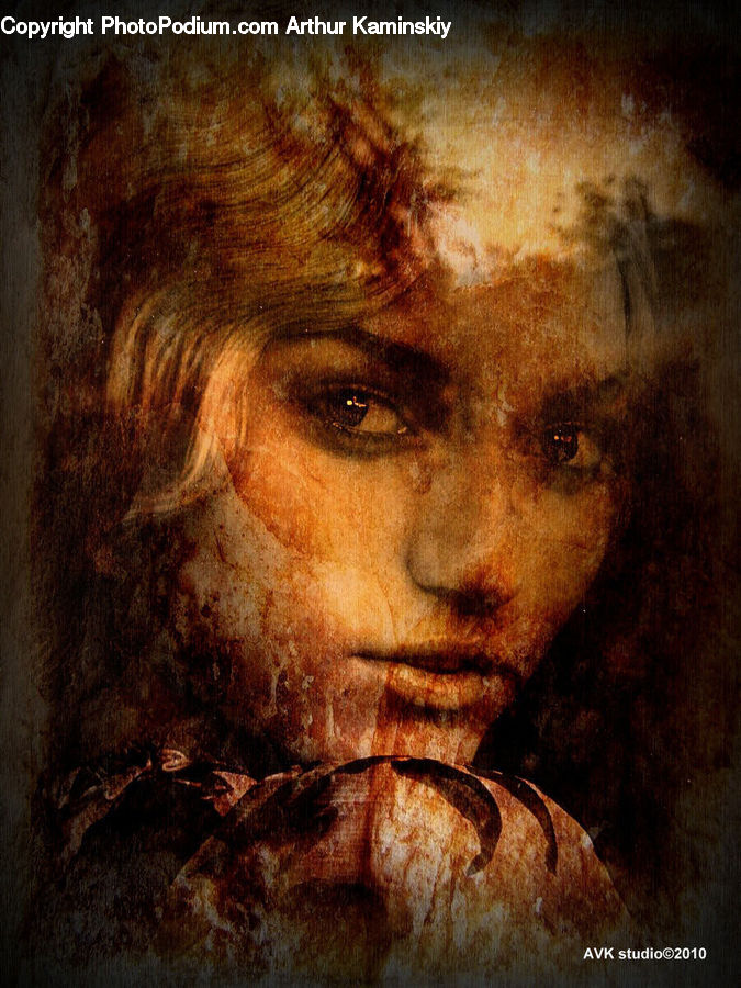 Face, Selfie, Cave, Person, Portrait, Art, Head