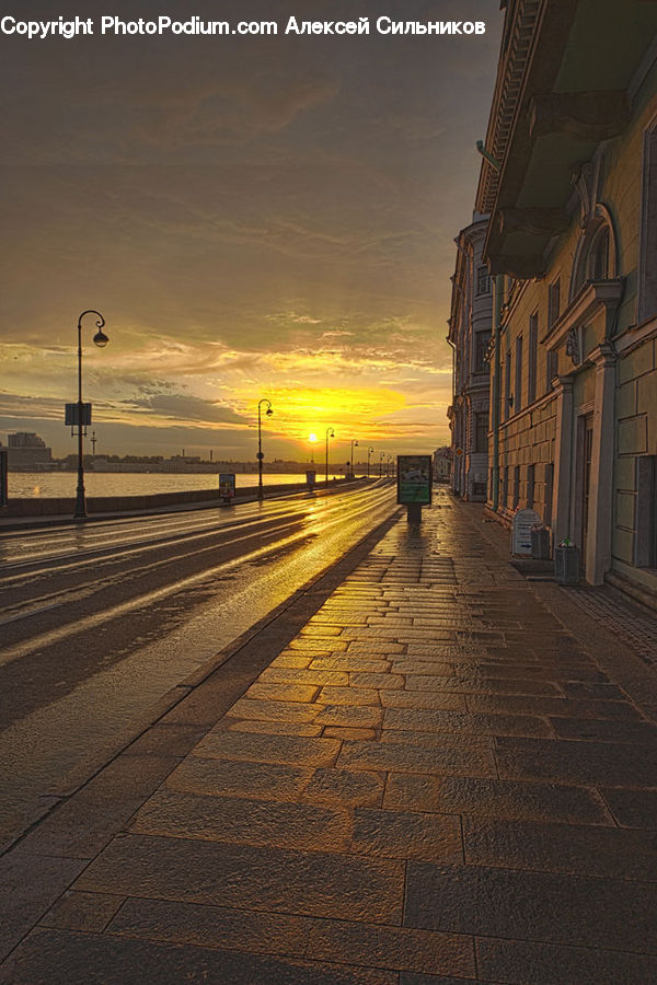 Boardwalk, Deck, Path, Sidewalk, Walkway, Alley, Alleyway