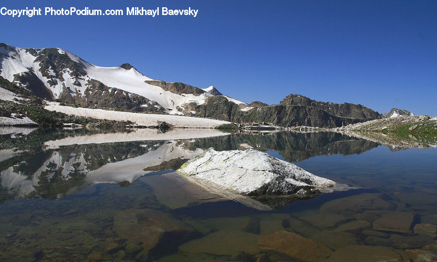 Arctic, Glacier, Ice, Mountain, Outdoors, Snow, Crest