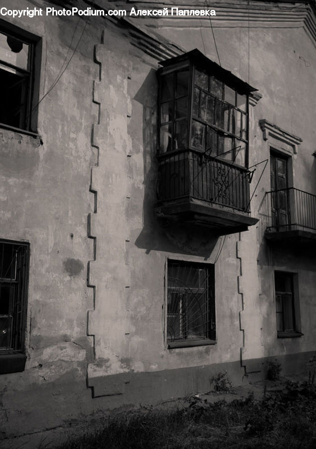 Plant, Potted Plant, Fence, Wall, Balcony, Alley, Alleyway