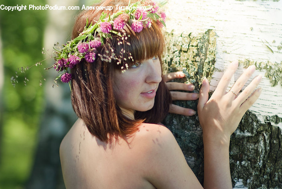 People, Person, Human, Plant, Potted Plant, Blonde, Female