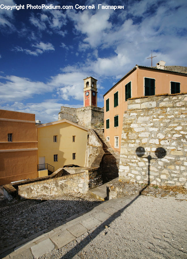 Architecture, Bell Tower, Clock Tower, Tower, Castle, Fort, Brick