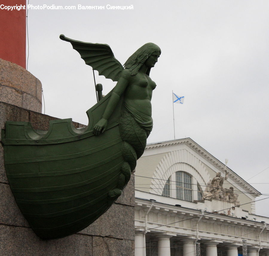 Art, Gargoyle, Statue, Sculpture, Anubis