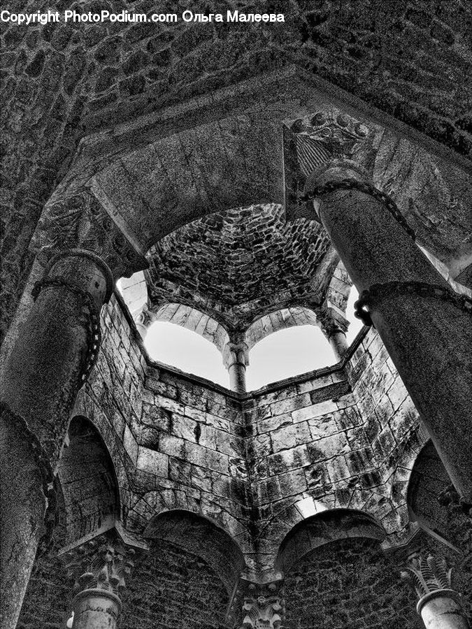 Sink, Arch, Architecture, Cathedral, Church, Worship, Bowl