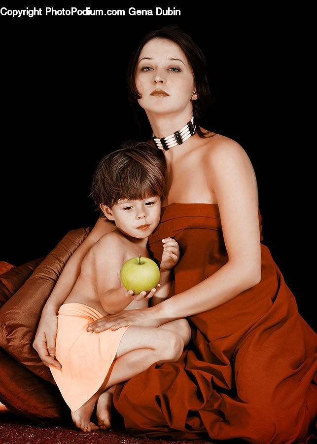 People, Person, Human, Apple, Fruit, Baby, Child