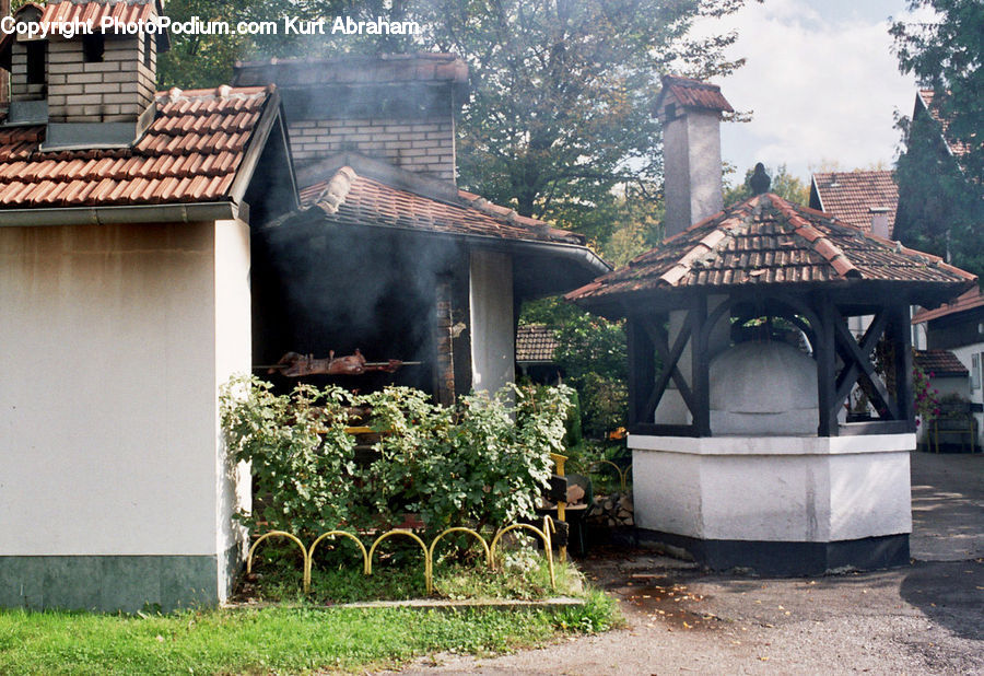 Gazebo, Roof, Closet, Kiosk, Garden, Gardening, Architecture