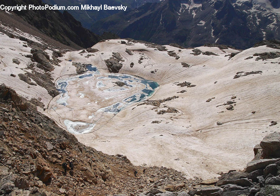 Crest, Mountain, Outdoors, Peak, Landslide, Arctic, Glacier
