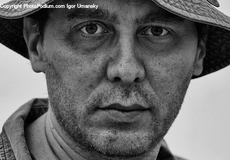 Person, Portrait, Selfie, Head, Face, Hat