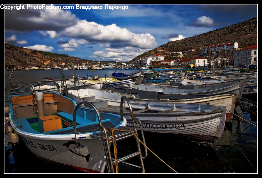 Boat, Watercraft, Dinghy, Dock, Port, Waterfront, Landing