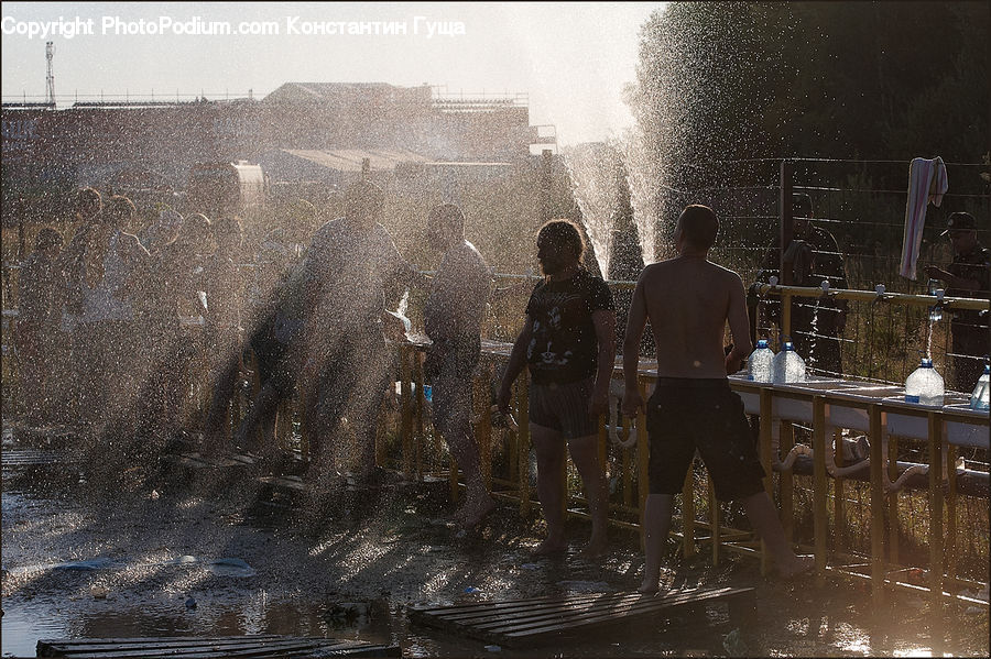 People, Person, Human, Back, Chair, Furniture, Fountain