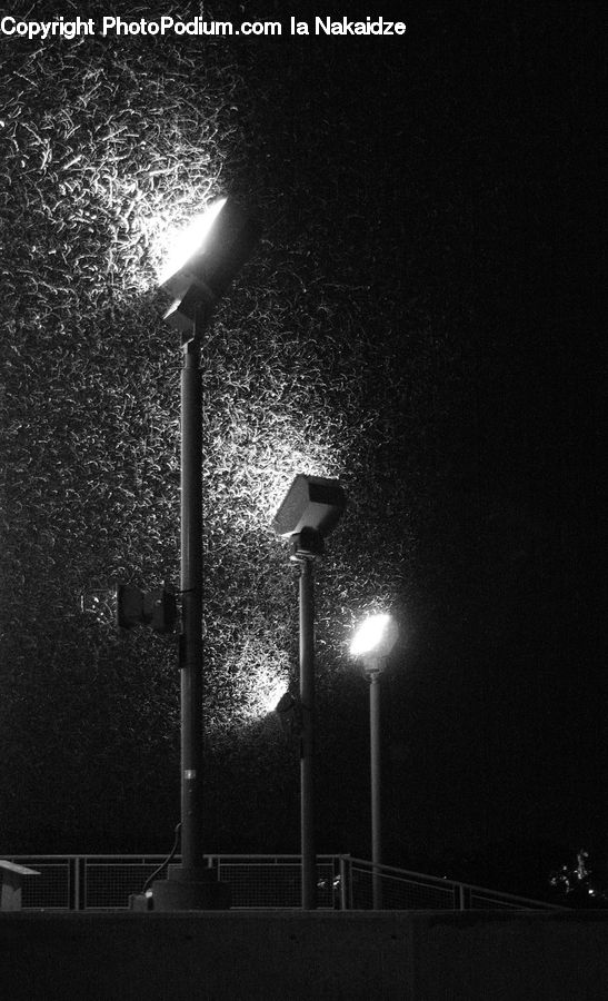 Night, Outdoors, Lighting, Beacon, Building, Lighthouse, Water Tower