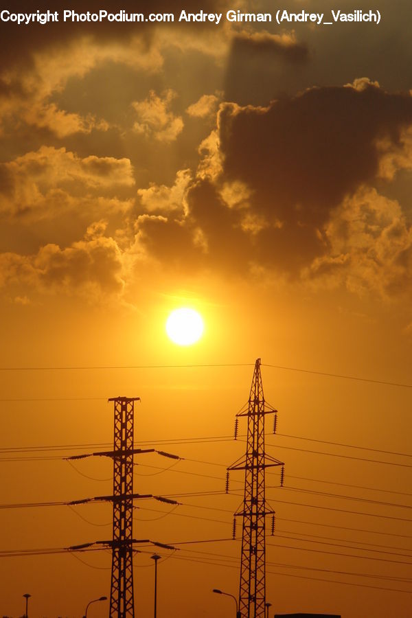 Construction, Azure Sky, Cloud, Outdoors, Sky, Antenna, Building