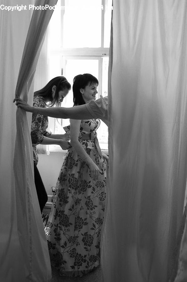 Human, People, Person, Apron, Female, Hair, Haircut