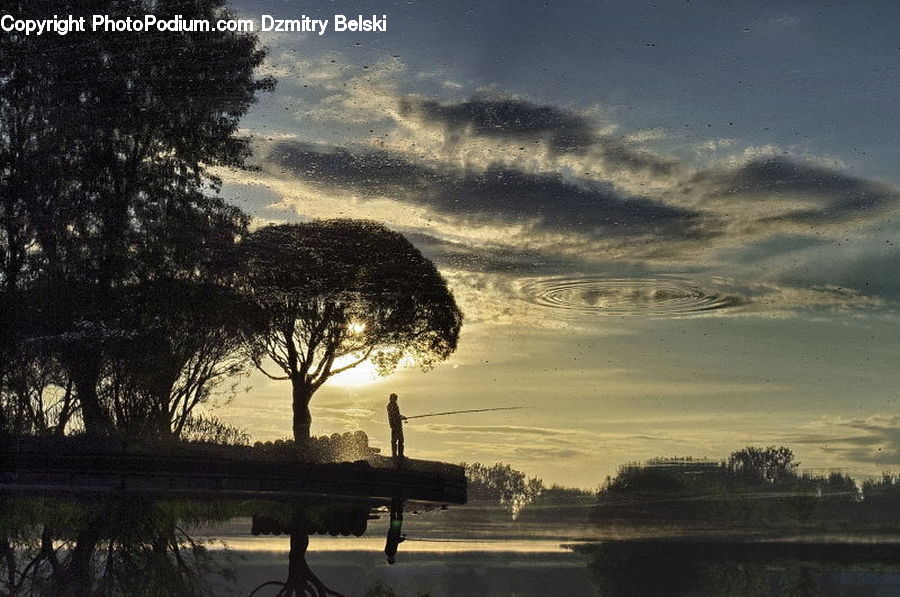 Dawn, Dusk, Sky, Sunrise, Sunset, Fog, Mist