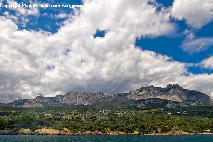 Cloud, Cumulus, Sky, Azure Sky, Outdoors, Crest, Mountain
