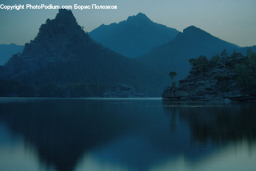 Dawn, Dusk, Sky, Sunrise, Sunset, Lake, Outdoors