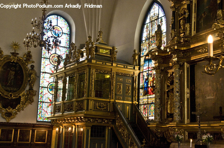 Architecture, Church, Worship, Altar, Building, Dining Room, Indoors
